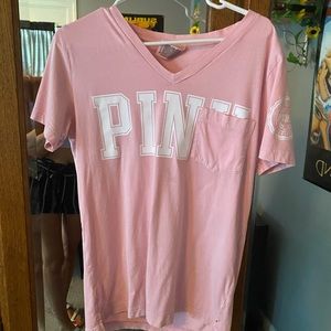 PINK V-neck tee!